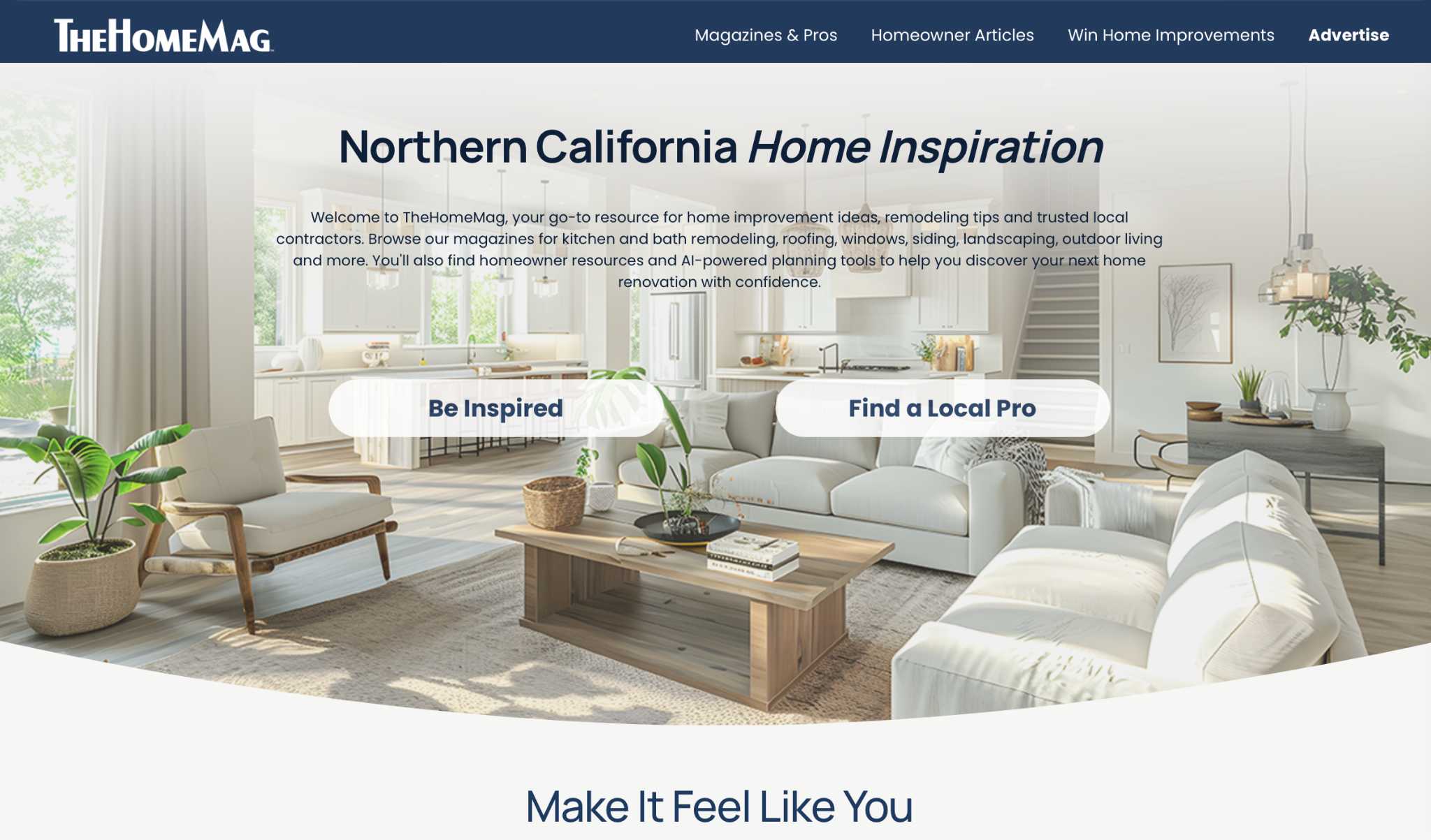 TheHomeMag Northern California project preview